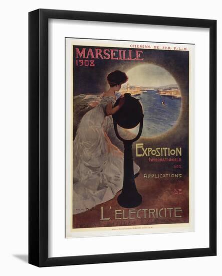 Marseille 1908-null-Framed Giclee Print