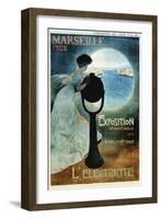 Marseille 1908-Vintage Apple Collection-Framed Giclee Print