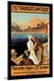 Marseille-Algiers Cruise Line-null-Mounted Art Print