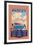 Marseille Cruise Package: Black Sea-Morocco-Senegal-Sandy Hook-Framed Art Print