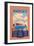 Marseille Cruise Package: Black Sea-Morocco-Senegal-Sandy Hook-Framed Art Print