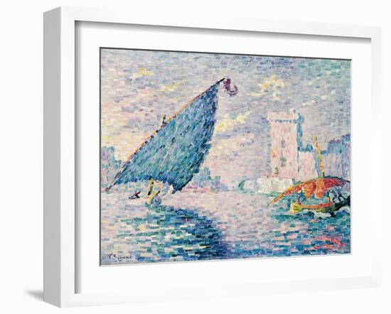 Marseille, Fishing Boats, 1907-Paul Signac-Framed Giclee Print