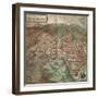 Marseille, France, from Civitates Orbis Terrarum by Georg Braun and Franz Hogenberg-null-Framed Giclee Print