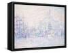 Marseille, La Bonne Mere, Morning Mist, 1907-Paul Signac-Framed Stretched Canvas
