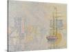 Marseille, La Brume Jaune, 1922-Paul Signac-Stretched Canvas