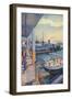 Marseille, Port 1931-null-Framed Art Print