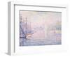 Marseille Port, Morning Mist, 1906-Paul Signac-Framed Giclee Print