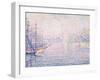 Marseille Port, Morning Mist, 1906-Paul Signac-Framed Giclee Print