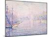 Marseille Port, Morning Mist, 1906-Paul Signac-Mounted Giclee Print