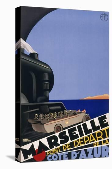 Marseille Poster-null-Stretched Canvas