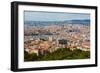 Marseille, Provence-Alpes-Cote d'Azur, France. High view down onto Vieux-Port, the Old Port, and...-null-Framed Photographic Print