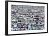 Marseille, Provence-Alpes-Cote d'Azur, France. Multitude of different leisure craft in the Vieux...-null-Framed Photographic Print