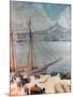 Marseille Quay, 1929-Emile Bernard-Mounted Giclee Print