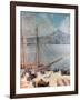 Marseille Quay, 1929-Emile Bernard-Framed Giclee Print