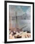 Marseille Quay, 1929-Emile Bernard-Framed Giclee Print