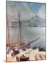 Marseille Quay, 1929-Emile Bernard-Mounted Giclee Print