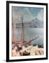 Marseille Quay, 1929-Emile Bernard-Framed Giclee Print