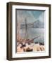 Marseille Quay, 1929-Emile Bernard-Framed Premium Giclee Print