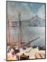 Marseille Quay, 1929-Emile Bernard-Mounted Premium Giclee Print