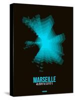 Marseille Radiant Map 2-NaxArt-Stretched Canvas