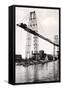 Marseille Transporter Bridge or Pont Transbordeur (C. 1940)-null-Framed Stretched Canvas