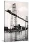 Marseille Transporter Bridge or Pont Transbordeur (C. 1940)-null-Stretched Canvas