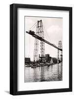 Marseille Transporter Bridge or Pont Transbordeur (C. 1940)-null-Framed Photographic Print