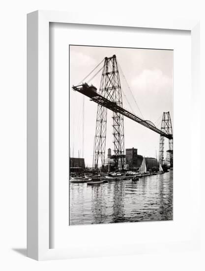 Marseille Transporter Bridge or Pont Transbordeur (C. 1940)-null-Framed Photographic Print