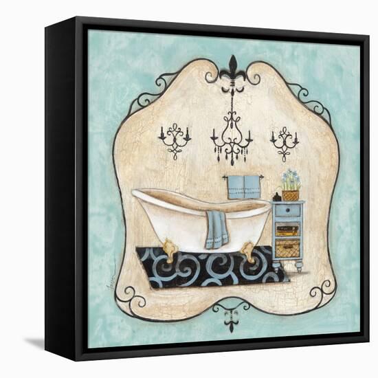 Marseille Vacation II-Janet Tava-Framed Stretched Canvas