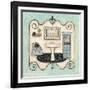 Marseille Vacation III-Janet Tava-Framed Art Print