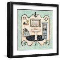 Marseille Vacation III-Janet Tava-Framed Art Print