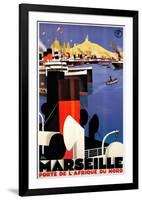 Marseille-Roger Broders-Framed Art Print