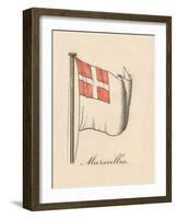 'Marseilles', 1838-Unknown-Framed Giclee Print