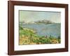 Marseilles Bay-Paul Cézanne-Framed Art Print