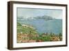 Marseilles Bay-Paul Cézanne-Framed Art Print