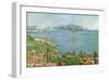Marseilles Bay-Paul Cézanne-Framed Art Print