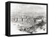Marseilles, France in the 19th Century. from the National Encyclopaedia, Published C.1890-null-Framed Stretched Canvas