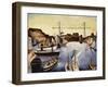 Marseilles Harbour-Christopher Wood-Framed Giclee Print