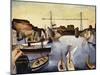 Marseilles Harbour-Christopher Wood-Mounted Giclee Print