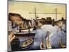 Marseilles Harbour-Christopher Wood-Mounted Giclee Print