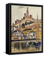 Marseilles-George Leslie Hunter-Framed Stretched Canvas