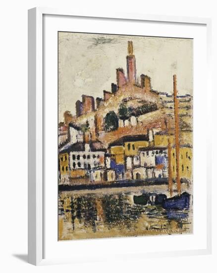 Marseilles-George Leslie Hunter-Framed Giclee Print