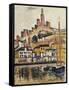 Marseilles-George Leslie Hunter-Framed Stretched Canvas