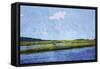 Marsh 1-Christine O’Brien-Framed Stretched Canvas