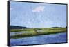 Marsh 1-Christine O’Brien-Framed Stretched Canvas