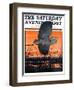 "Marsh Bird," Saturday Evening Post Cover, October 3, 1925-Paul Bransom-Framed Giclee Print