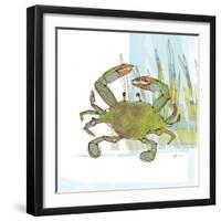 Marsh Crab-Robbin Rawlings-Framed Art Print