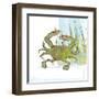 Marsh Crab-Robbin Rawlings-Framed Art Print