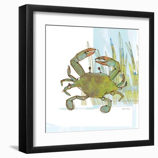 Marsh Crab-Robbin Rawlings-Framed Art Print