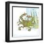 Marsh Crab-Robbin Rawlings-Framed Art Print